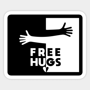 Free Hugs Sticker